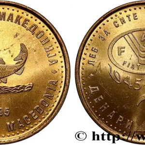 Acheter Direct MACÉDOINE DU NORD 2 Denari F.A.O. 1995 fwo_791554 Monde