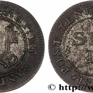 Marque SUISSE - RÉPUBLIQUE DE GENÈVE 6 Deniers 1819 fwo_787545 Monde