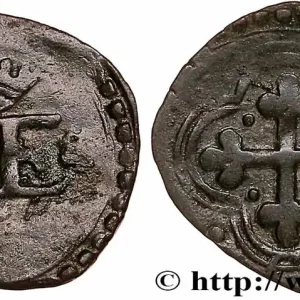 Meilleure Qualité SAVOIE - DUCHÉ DE SAVOIE - CHARLES-EMMANUEL Ier Quart de sol (quarto di soldo) n.d. Chambéry fwo_749043 Monde