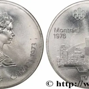 CANADA 10 Dollars JO Montréal 1976 “skyline” de Montréal 1973 fwo_774812 Monde Meilleure Qualité