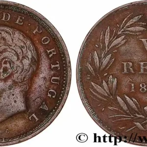 Achat Immédiat PORTUGAL - ROYAUME DU PORTUGAL - LOUIS Ier 5 Réis 1886 fwo_779007 Monde