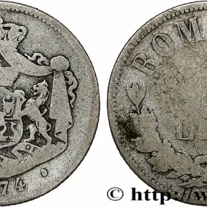 Nouvelle Collection ROUMANIE 1 Leu 1874 Bruxelles fwo_786929 Monde