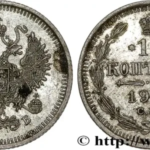 RUSSIE 10 Kopecks aigle bicéphale 1908 Saint-Petersbourg fwo_788360 Monde Achetez Aujourd’hui