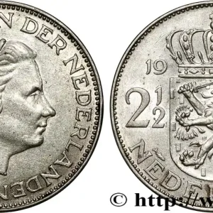 PAYS-BAS 2 1/2 Gulden Juliana 1959 Utrecht fwo_789157 Monde Certifié