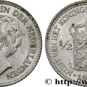 Super Prix PAYS-BAS 1/2 Gulden Wilhelmina 1929 fwo_789804 Monde