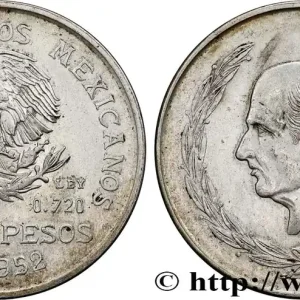 MEXIQUE 5 Pesos Miguel Hidaldo y Costilla 1952 Mexico fwo_792934 Monde Nouvel Arrivage