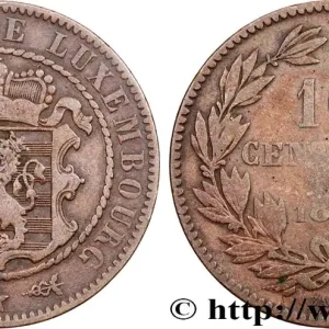 Certifié LUXEMBOURG 10 Centimes 1854 Utrecht fwo_792949 Monde