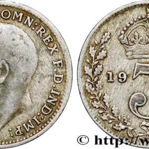 Solde ROYAUME-UNI 3 Pence Georges V 1920 fwo_793255 Monde