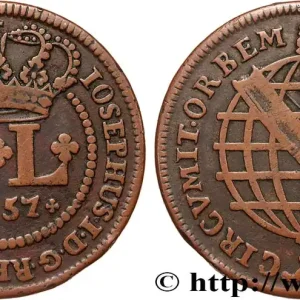 Top Qualité BRÉSIL - JOSEPH Ier 40 Reis 1757 fwo_791674 Monde