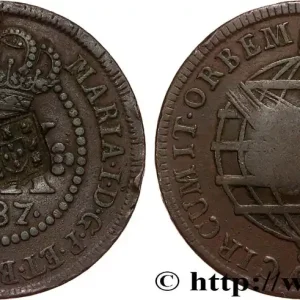 Affaire À Saisir BRÉSIL - PRINCE JEAN REGENT 40 Réis contremarqué sur une 20 Réis de 1787 (1809) Lisbonne fwo_791848 Monde