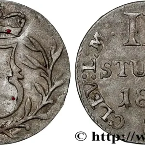 ALLEMAGNE - BERG 3 Stuber monogramme de Joachim Murat Duc de Berg 1806 Düsseldorf fwo_792375 Monde Livraison Mondiale