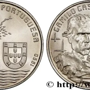 Satisfait Ou Remboursé PORTUGAL 100 Escudos centenaire de la mort de l’écrivain Camilo Castelo Branco 1990 fwo_690302 Monde