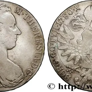 Livraison Mondiale AUTRICHE 1 Thaler (REFRAPPE) Marie-Thérèse 1780 Vienne fwo_728747 Monde