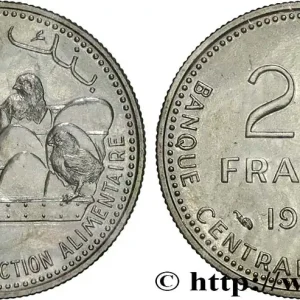 COMORES Essai de 25 Francs poussins et oeufs 1982 Paris fwo_775833 Monde Pas Cher