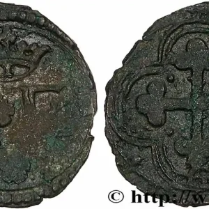 SAVOIE - DUCHÉ DE SAVOIE - CHARLES-EMMANUEL Ier Quart de sol (quarto di soldo) n.d. Gex fwo_780557 Monde Offre Limitée