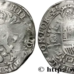 Haute Qualité PAYS-BAS ESPAGNOLS - TOURNAISIS - PHILIPPE IV Patagon 1652 Tournai fwo_788896 Monde