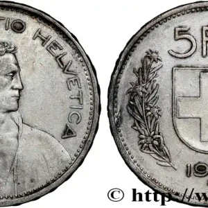 SUISSE 5 Francs Berger des alpes 1931 Berne fwo_790231 Monde Super Prix