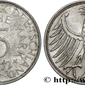 ALLEMAGNE 5 Mark aigle 1972 Stuttgart fwo_790460 Monde Artisanat