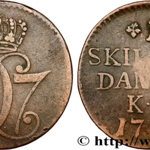 Must-Have DANEMARK 1 Skilling Christian VII 1771 Copenhague fwo_793726 Monde