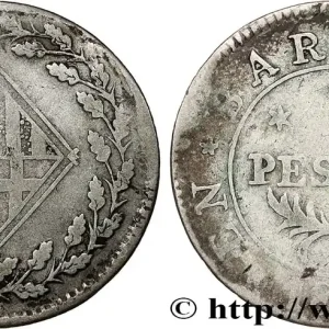 Meilleure Qualité ESPAGNE - BARCELONE 1 Peseta 1811 Barcelone fwo_793108 Monde