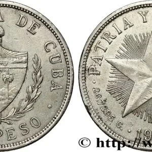 CUBA 1 Peso 1933 fwo_793429 Monde Original