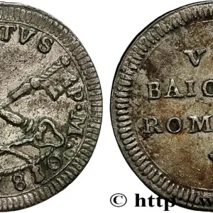 Meilleure Vente ITALIE - ÉTATS DU PAPE - PIE VI (Jean-Ange Braschi) 1 Baiocco 1780 Rome fwo_793480 Monde