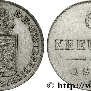 Garantie Incluse AUTRICHE 6 Kreuzer 1849 Vienne fwo_793840 Monde