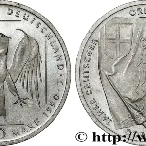 Livraison Express ALLEMAGNE 10 Mark Proof 800e anniversaire de l’ordre teutonique 1990 Hambourg fwo_796104 Monde