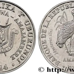 Offre Du Jour BURUNDI 5 Francs Tantale ibis 2014 fwo_492528 Monde