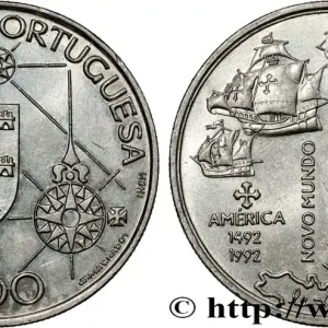 Affaire À Saisir PORTUGAL 200 Escudos 500e anniversaire découverte de l’Amérique, Colomb et ses navires 1992 Lisbonne fwo_690137 Monde