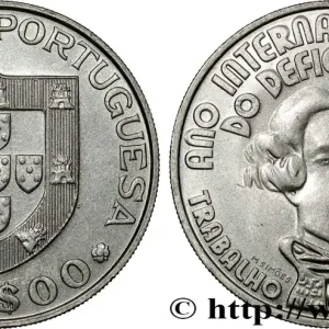 PORTUGAL 100 Escudos année internationale des handicapés 1981 fwo_690288 Monde Satisfait Ou Remboursé