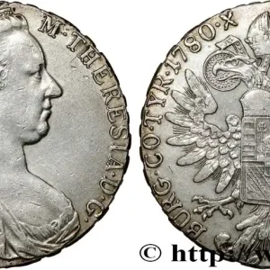 AUTRICHE 1 Thaler (REFRAPPE) Marie-Thérèse 1780 Vienne fwo_728746 Monde Artisanat