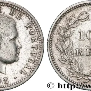 Top Vente PORTUGAL - ROYAUME DU PORTUGAL - CHARLES Ier 100 Reis 1893 fwo_774299 Monde