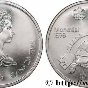 Livraison Express CANADA 10 Dollars JO Montréal 1976 lancer de poids femmes 1975 fwo_774821 Monde