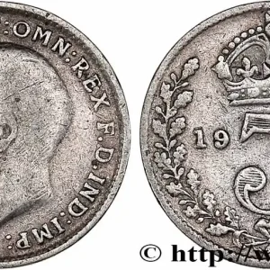 ROYAUME-UNI 3 Pence Georges V 1917 fwo_775097 Monde Expédié Aujourd’hui