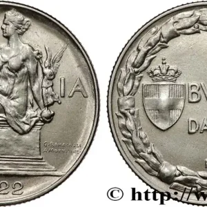 ITALIE 1 Lira (Buono da L.1) Italie assise 1922 Rome - R fwo_781162 Monde Authentique