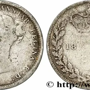 Remise ROYAUME-UNI 3 Pence Victoria 1884 Londres fwo_781398 Monde