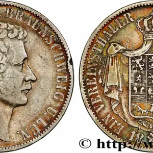 ALLEMAGNE - BRUNSWICK 1 Thaler Guillaume IV 1867 fwo_782255 Monde Solde