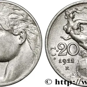 Certifié ITALIE 20 Centesimi 1911 Rome - R fwo_786172 Monde
