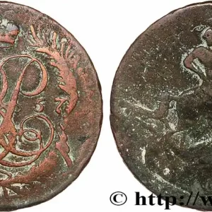 Produit De Marque RUSSIE 2 Kopecks Élisabeth 1757 Moscou ou Ekaterinbourg fwo_786926 Monde