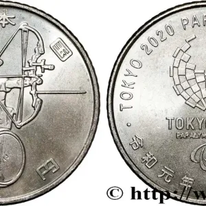 JAPON 100 Yen Jeux Para-Olympiques Tokyo 2020 - tir à l’arc (2019) Hiroshima fwo_789345 Monde Satisfait Ou Remboursé