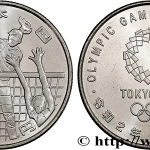 Tendance JAPON 100 Yen Jeux Para-Olympiques Tokyo 2020 - Volley-ball an 2 ère Reiwa (2020) Hiroshima fwo_789439 Monde