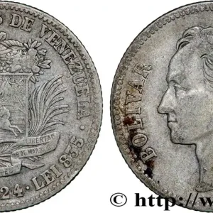 VENEZUELA 2 Bolivares Simon Bolivar 1924 Philadelphie fwo_789945 Monde Expédié Aujourd’hui