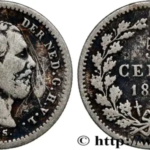 Promotion Saisonnière PAYS-BAS 5 Cents Guillaume III 1850 Utrecht fwo_789949 Monde