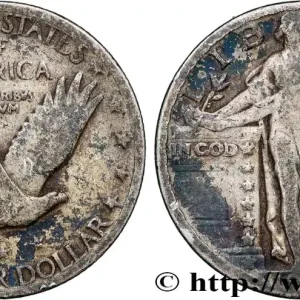 ÉTATS-UNIS D'AMÉRIQUE 1/4 Dollar Liberté 1929 Philadelphie fwo_789975 Monde Soldes