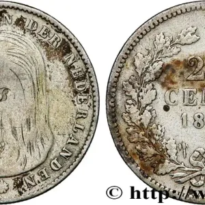 Must-Have PAYS-BAS 25 Cents Wilhelmina 1897 Utrecht fwo_789994 Monde