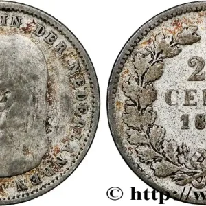 Meilleur Choix PAYS-BAS 25 Cents Wilhelmina 1894 Utrecht fwo_790020 Monde