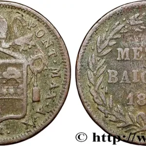 VATICAN ET ÉTATS PONTIFICAUX 1/2 Baiocco 1840 Rome fwo_790045 Monde Quantité Limitée