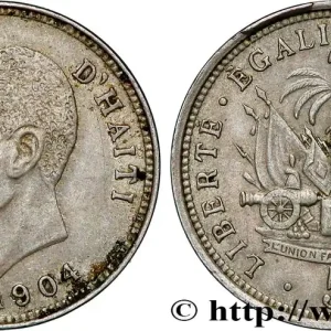 Bon Plan HAÏTI 5 Centimes Nord Alexis 1904 Waterbury fwo_790415 Monde