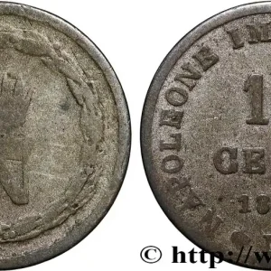 ITALIE - ROYAUME D'ITALIE - NAPOLÉON Ier 10 Centesimi 1810 Milan fwo_797912 Monde Paiement Sécurisé